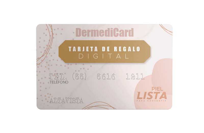 DermediCard - Tarjeta de regalo digital - Farmacia Dermédica