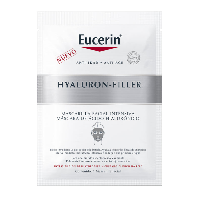 Eucerin Hyaluron Filler - Mascarilla Intensiva - Farmacia Dermédica