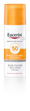 Eucerin Sun Fluido Anti-edad FPS 50+ 50ml - Farmacia Dermédica